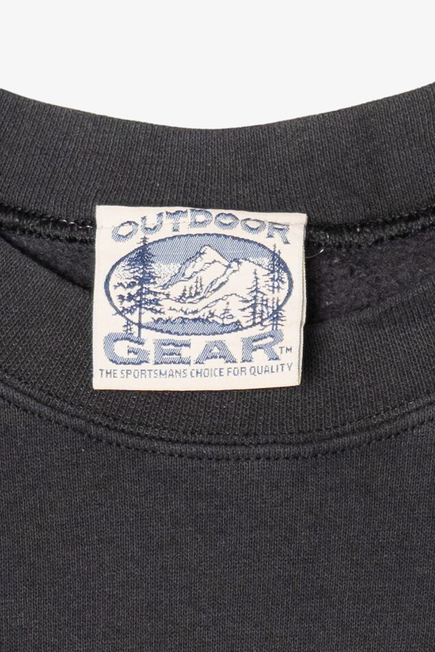 Vintage Whitetail Deer Outdoor Gear Sweatshirt (1990s)