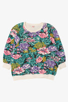 Vintage Flowers Gearing Up Sweatshirt (1990s)