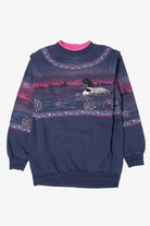 Vintage Loons On Lake Sweatshirt (1990s)