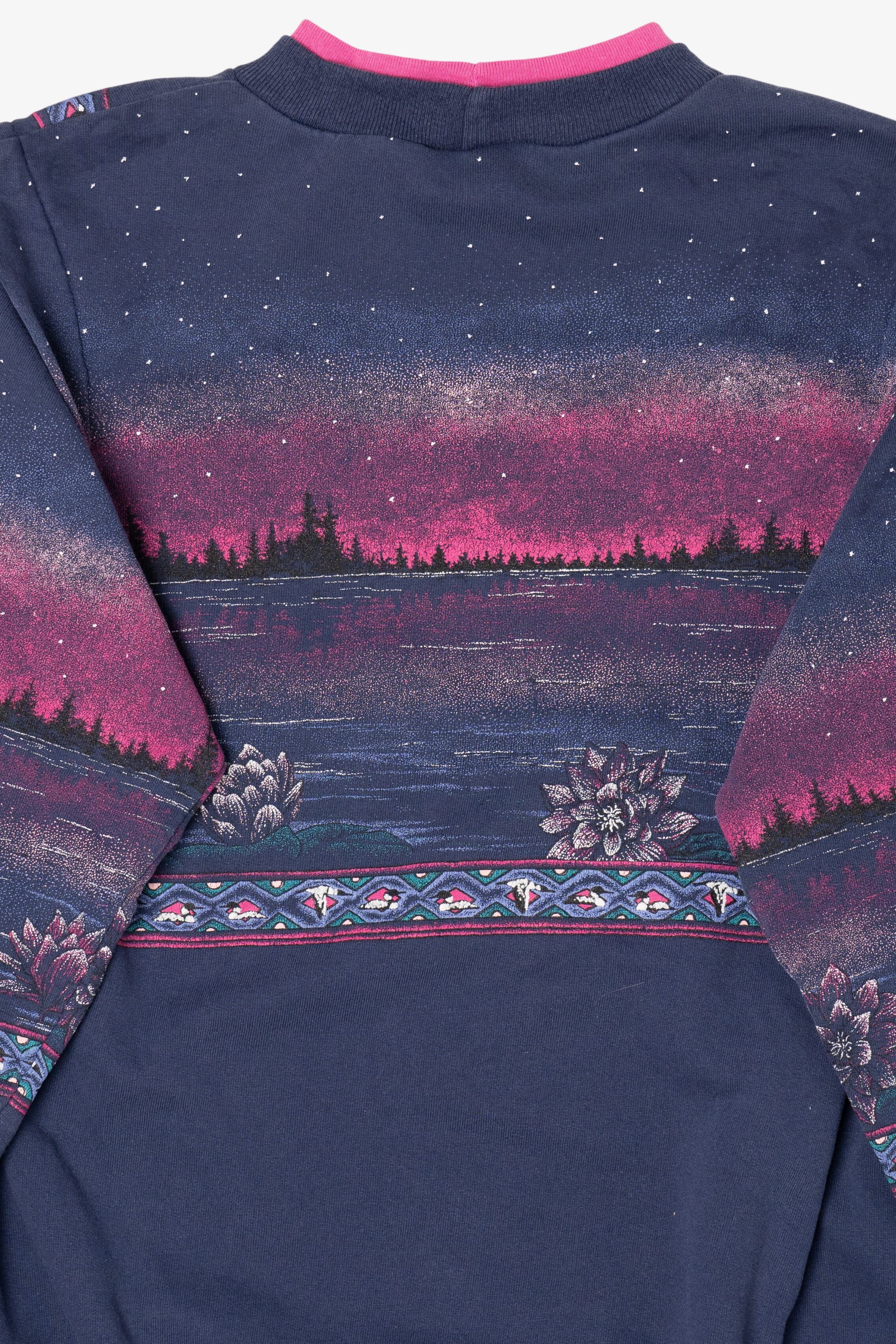 Vintage Loons On Lake Sweatshirt (1990s)