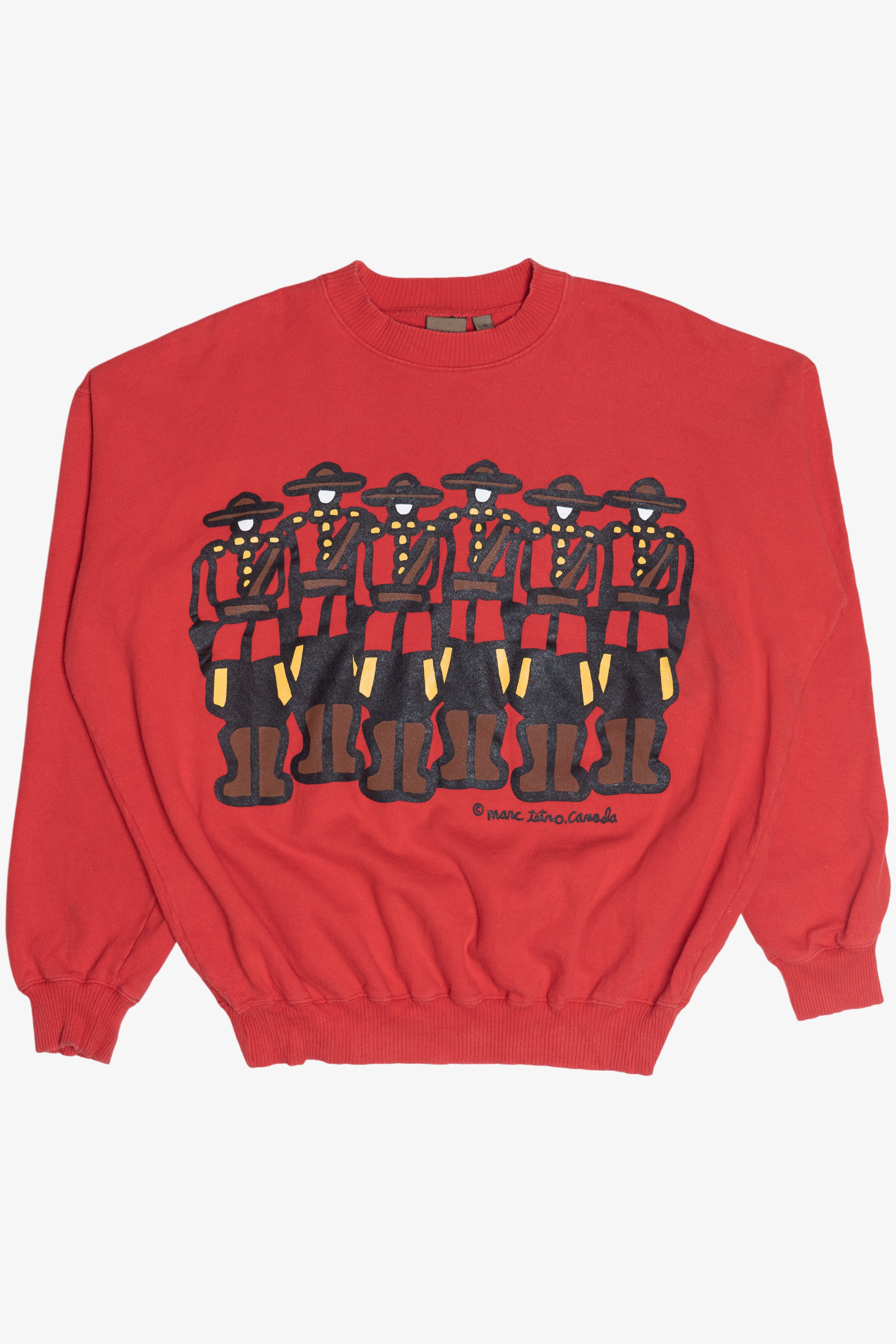 Marc Tetro Canada Mounties Sweatshirt (2000s)