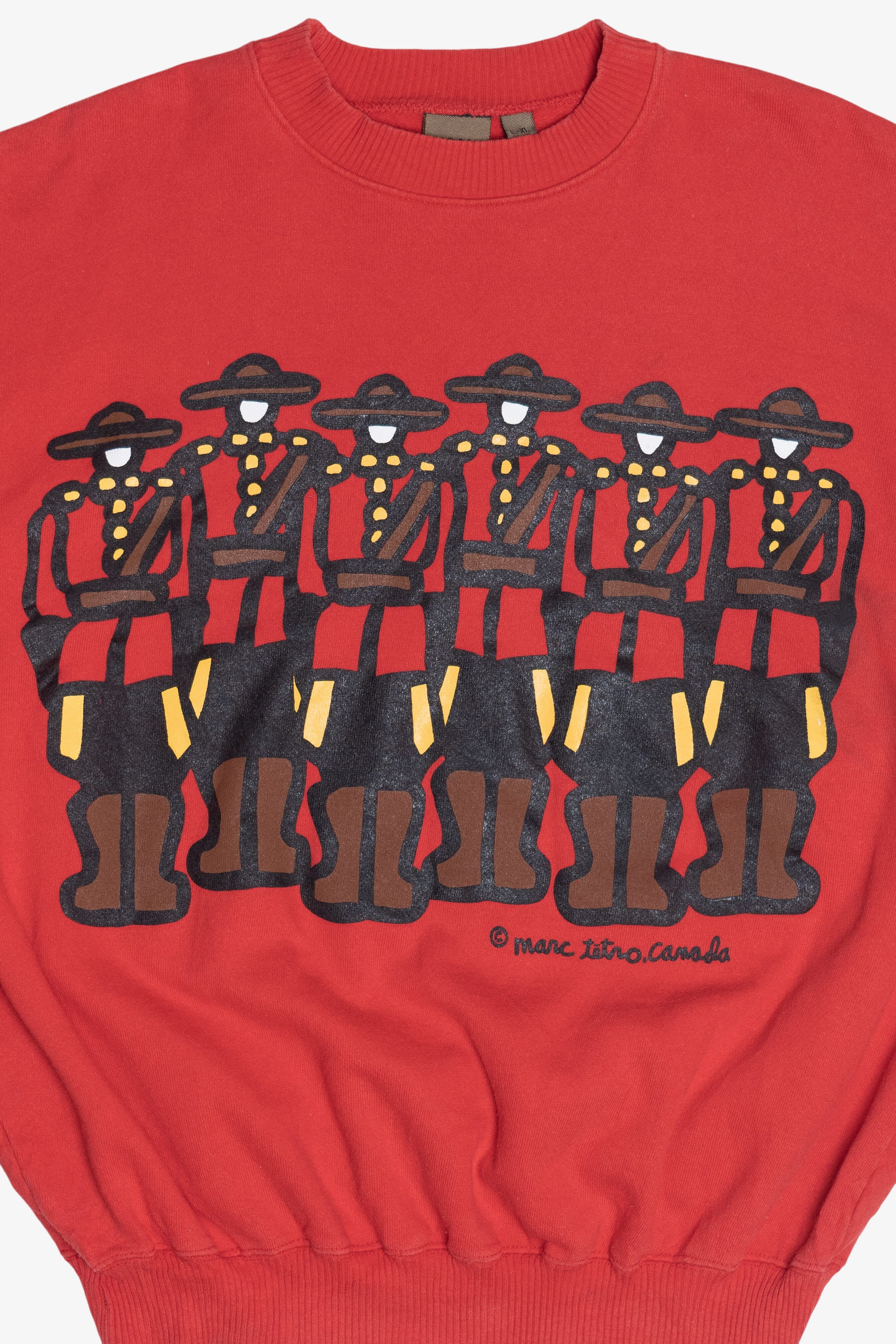 Marc Tetro Canada Mounties Sweatshirt (2000s)