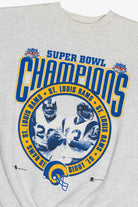 Vintage St. Louis Rams NFL "Super Bowl Champions" XXXIV Sweatshirt (2000s)