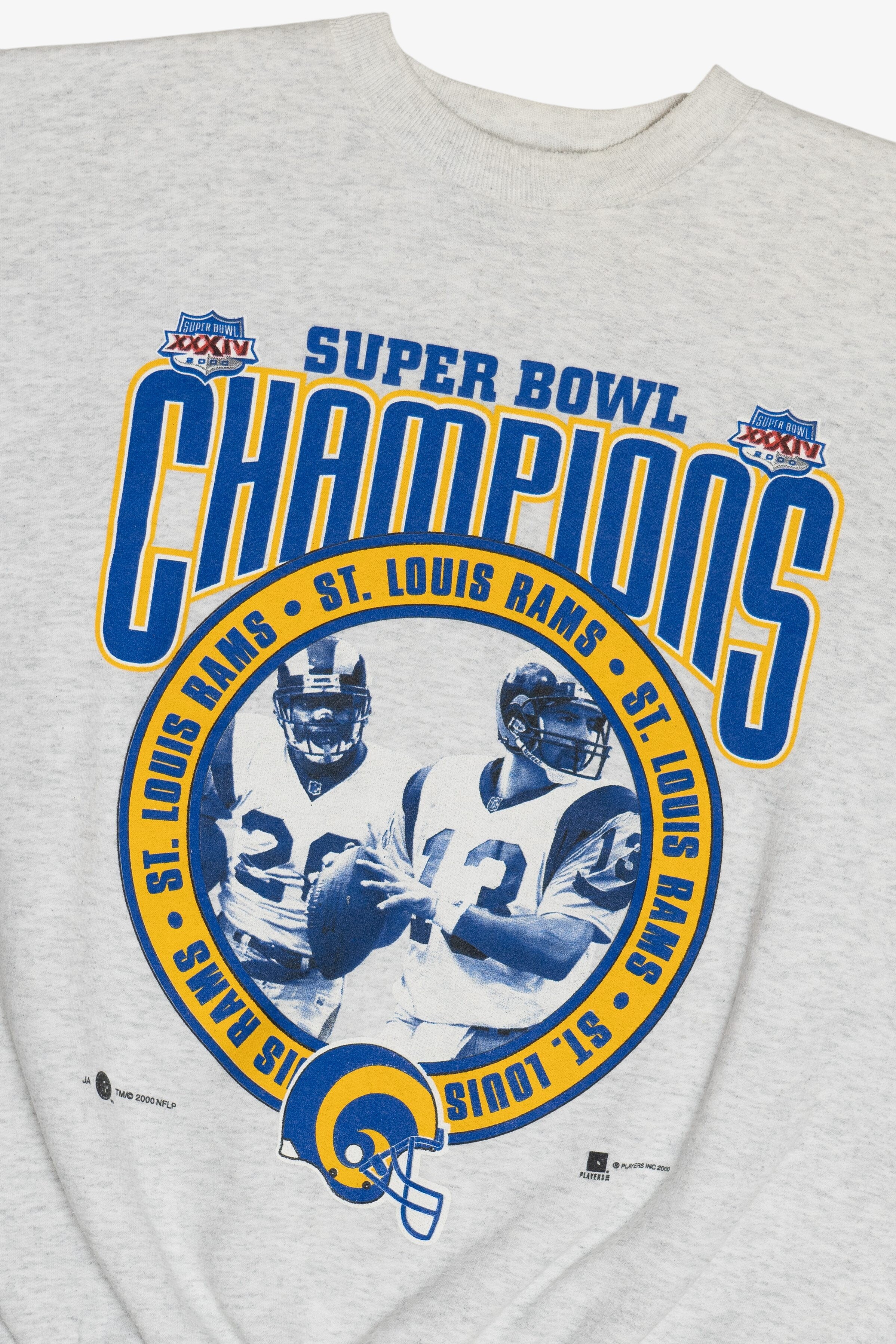 Vintage St. Louis Rams NFL "Super Bowl Champions" XXXIV Sweatshirt (2000s)