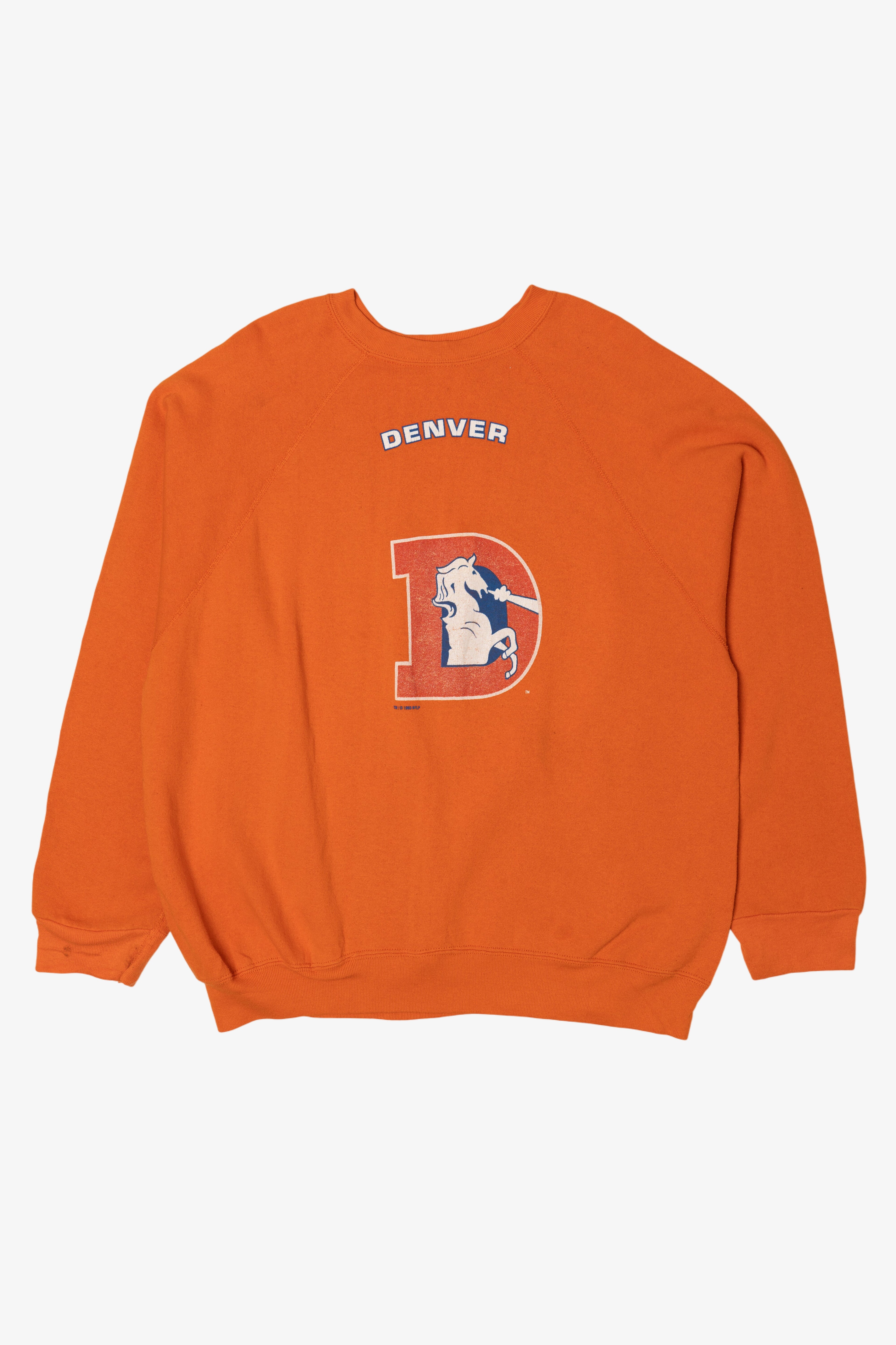 Vintage Denver Broncos Raglan Sweatshirt (1990s)