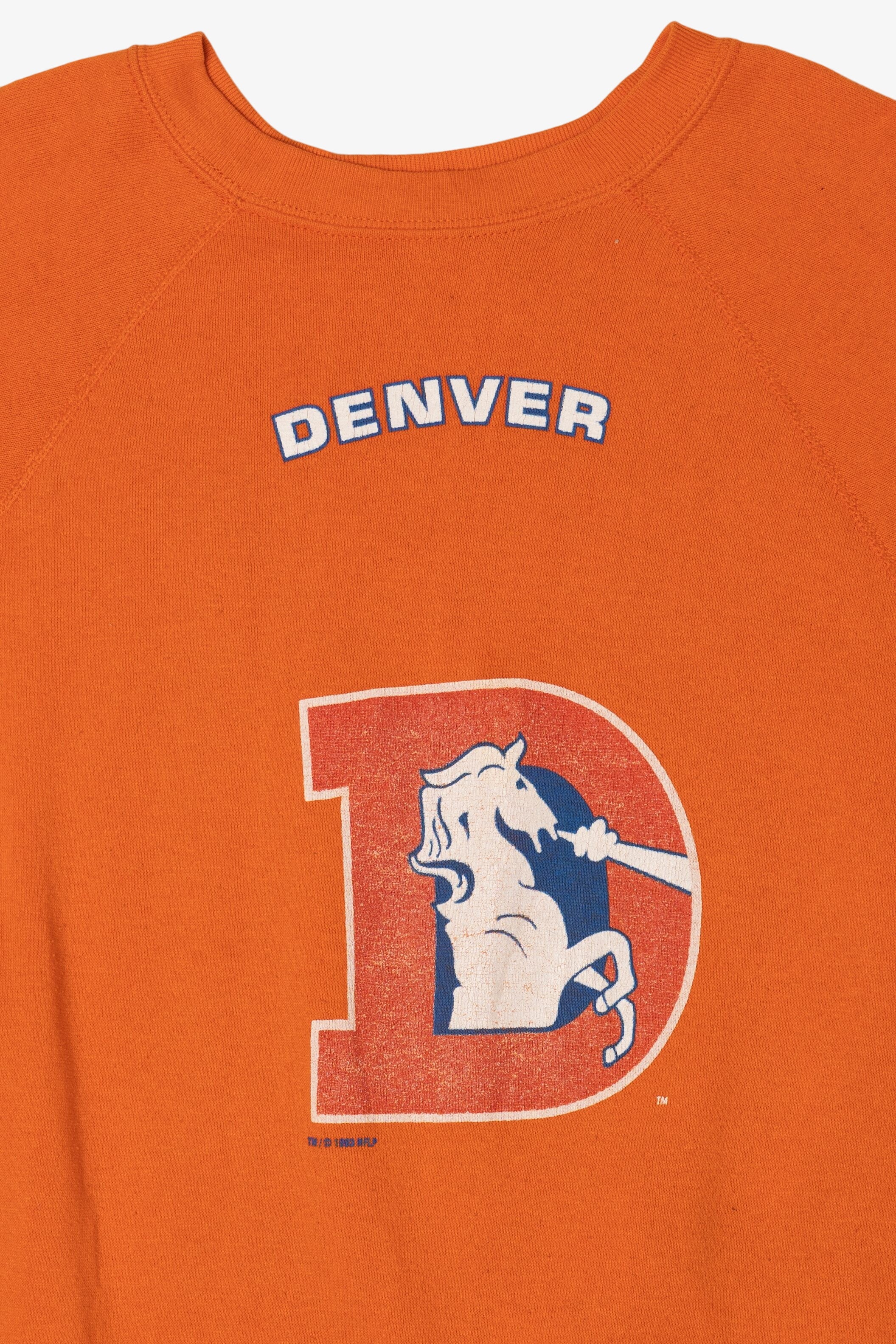 Vintage Denver Broncos Raglan Sweatshirt (1990s)