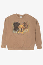 Vintage Labrador Dogs Sports A Field "Best In The Field" Sweatshirt (1990s)