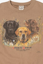 Vintage Labrador Dogs Sports A Field "Best In The Field" Sweatshirt (1990s)