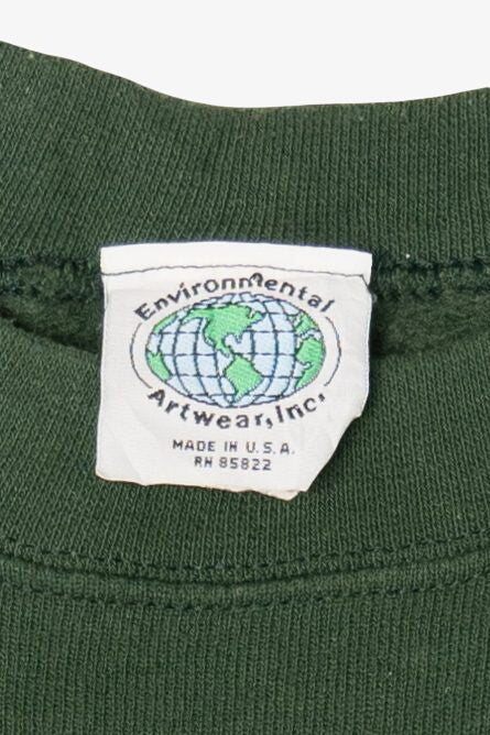 Vintage "Outdoor Classics" Black Lab And Mallards Illustration Sweatshirt (1990s)