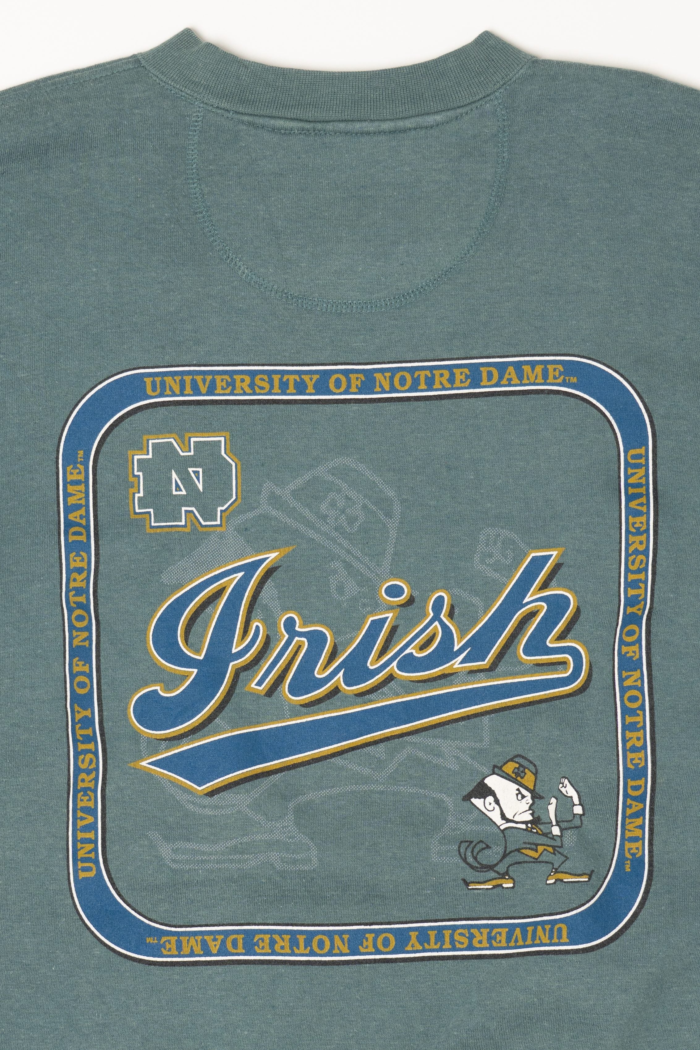 Vintage University Of Notre Dame Irish GS Sport Sweatshirt (1990s)