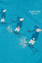 Vintage Jackson Hole Wyoming Skiing Polar Bears Sweatshirt (1980s)