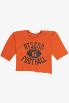 Vintage Ostego Football #81 Raw Hem Cropped Sweatshirt (1980s)