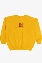 Vintage "Pitt State University" Embroidered Logo Sweatshirt (1990s)