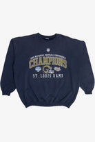Vintage St. Louis Rams 2001 NFC Champions NFL Sweatshirt (2000s)