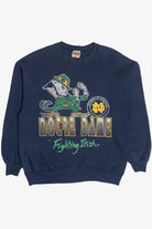Vintage University Of Notre Dame "Fighting Irish" Mascot Sweatshirt (1990s)