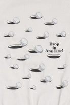 Vintage Embossed Golf "Drop In Any Time!" Sweatshirt (1980s)