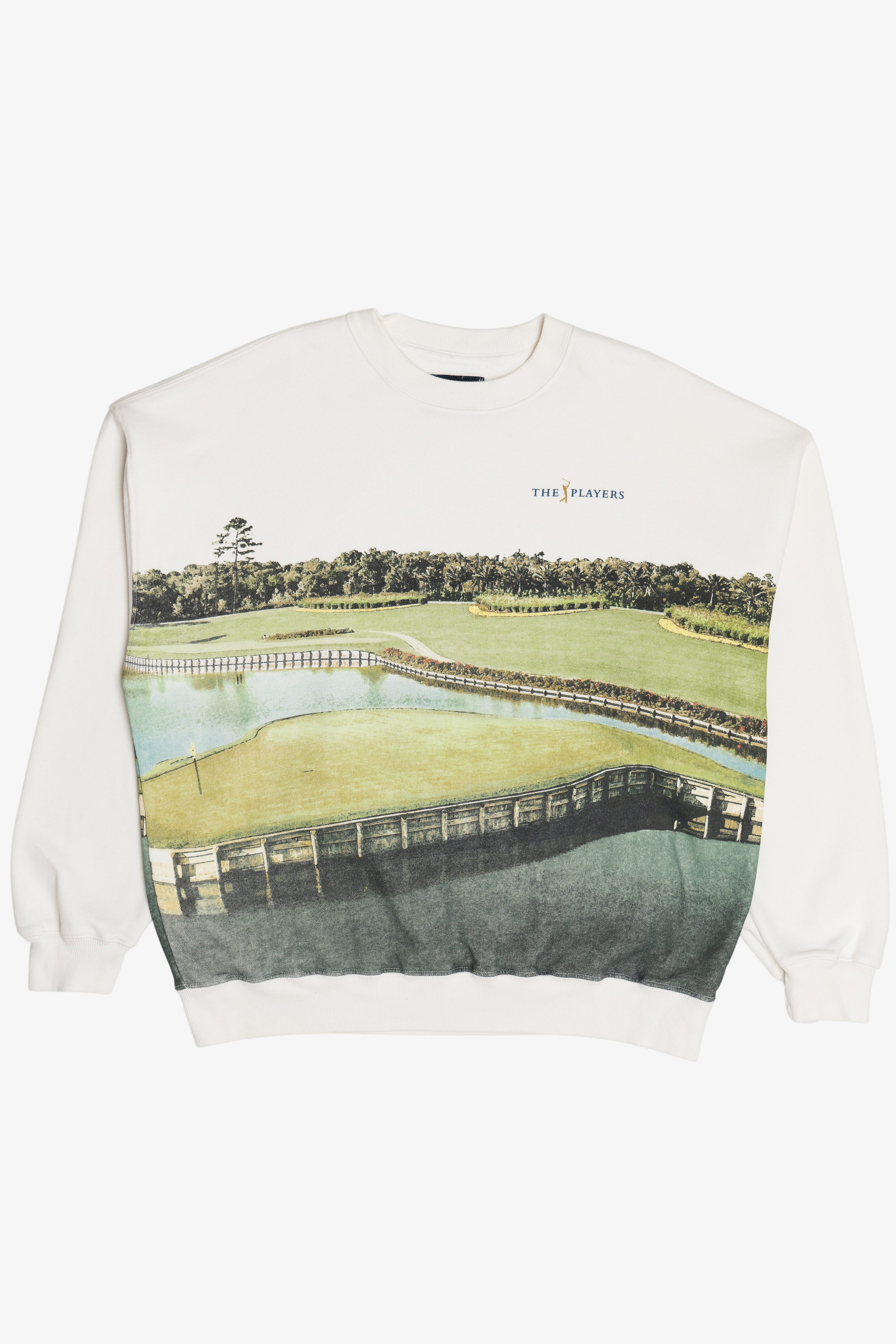 Abercrombie & Fitch x Reserve "The Players" Golf Course Wraparound Print Sweatshirt