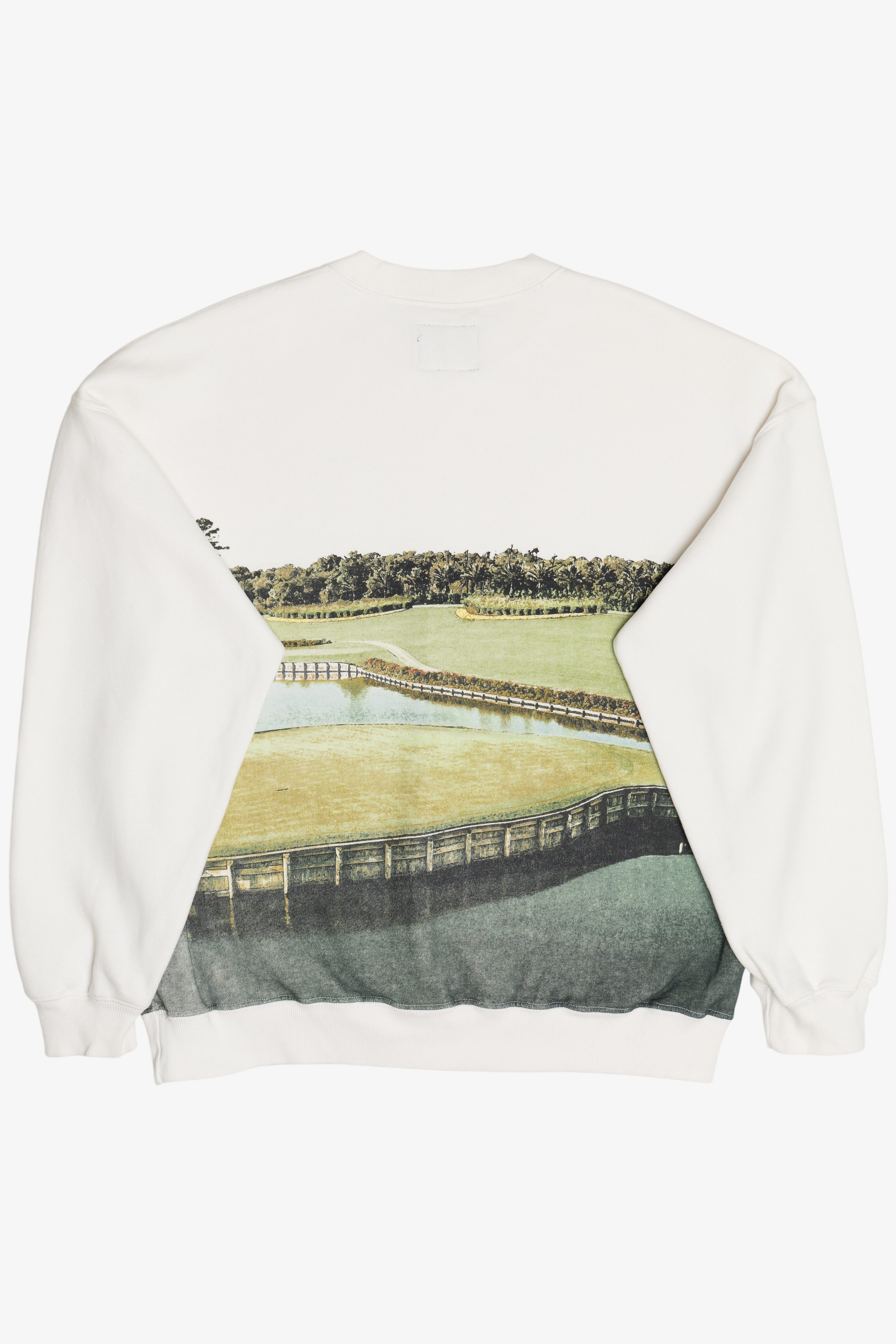 Abercrombie & Fitch x Reserve "The Players" Golf Course Wraparound Print Sweatshirt