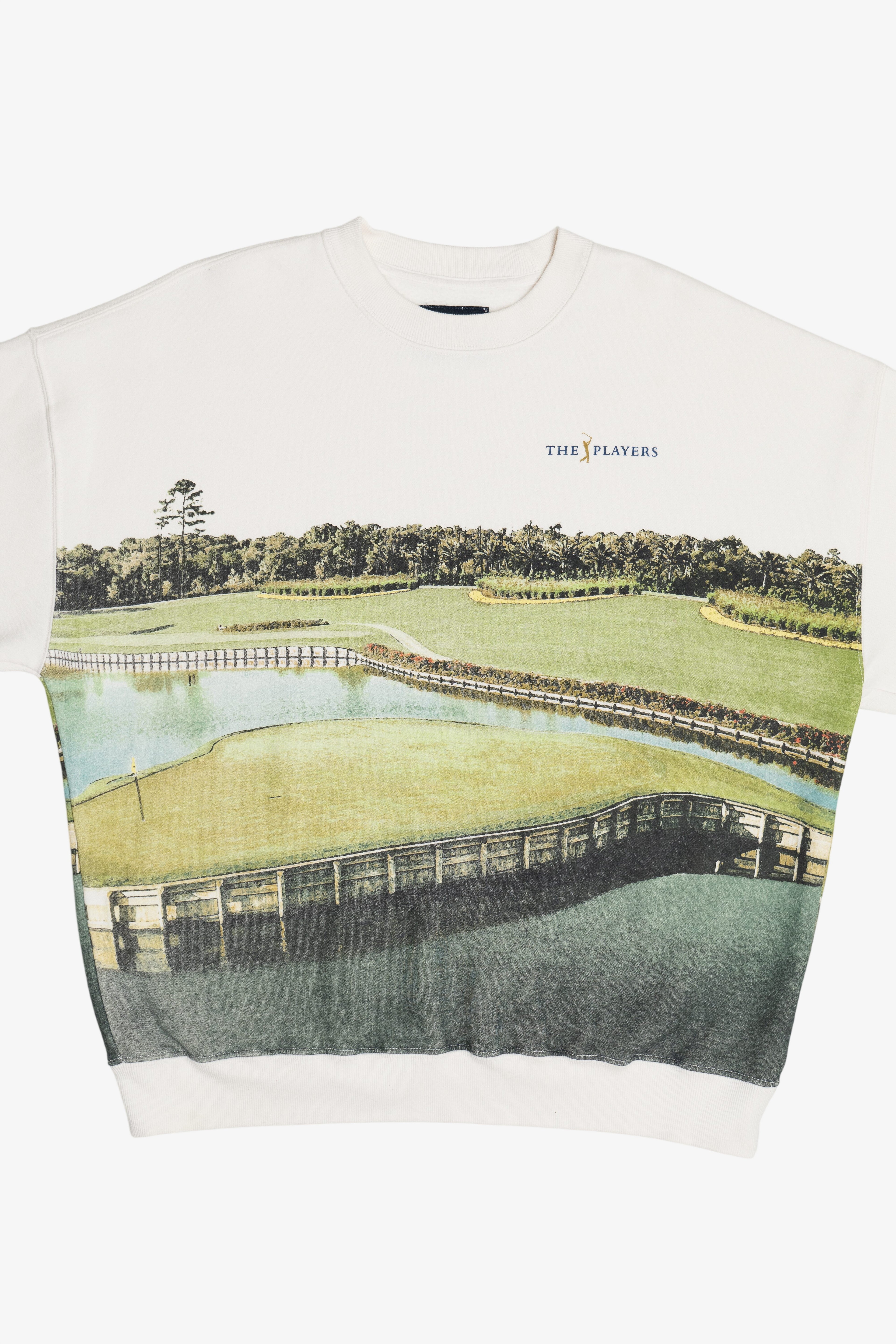 Abercrombie & Fitch x Reserve "The Players" Golf Course Wraparound Print Sweatshirt