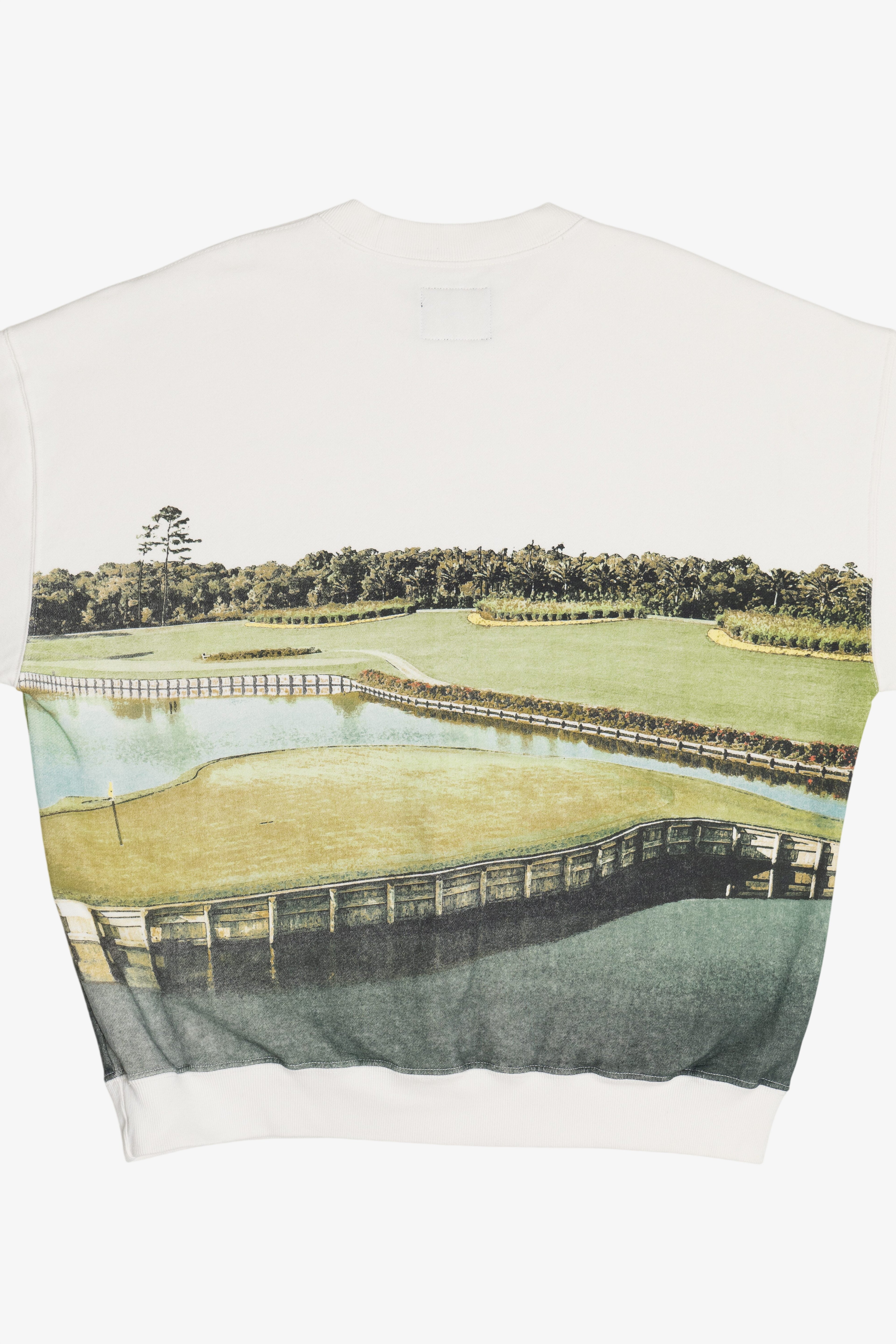 Abercrombie & Fitch x Reserve "The Players" Golf Course Wraparound Print Sweatshirt