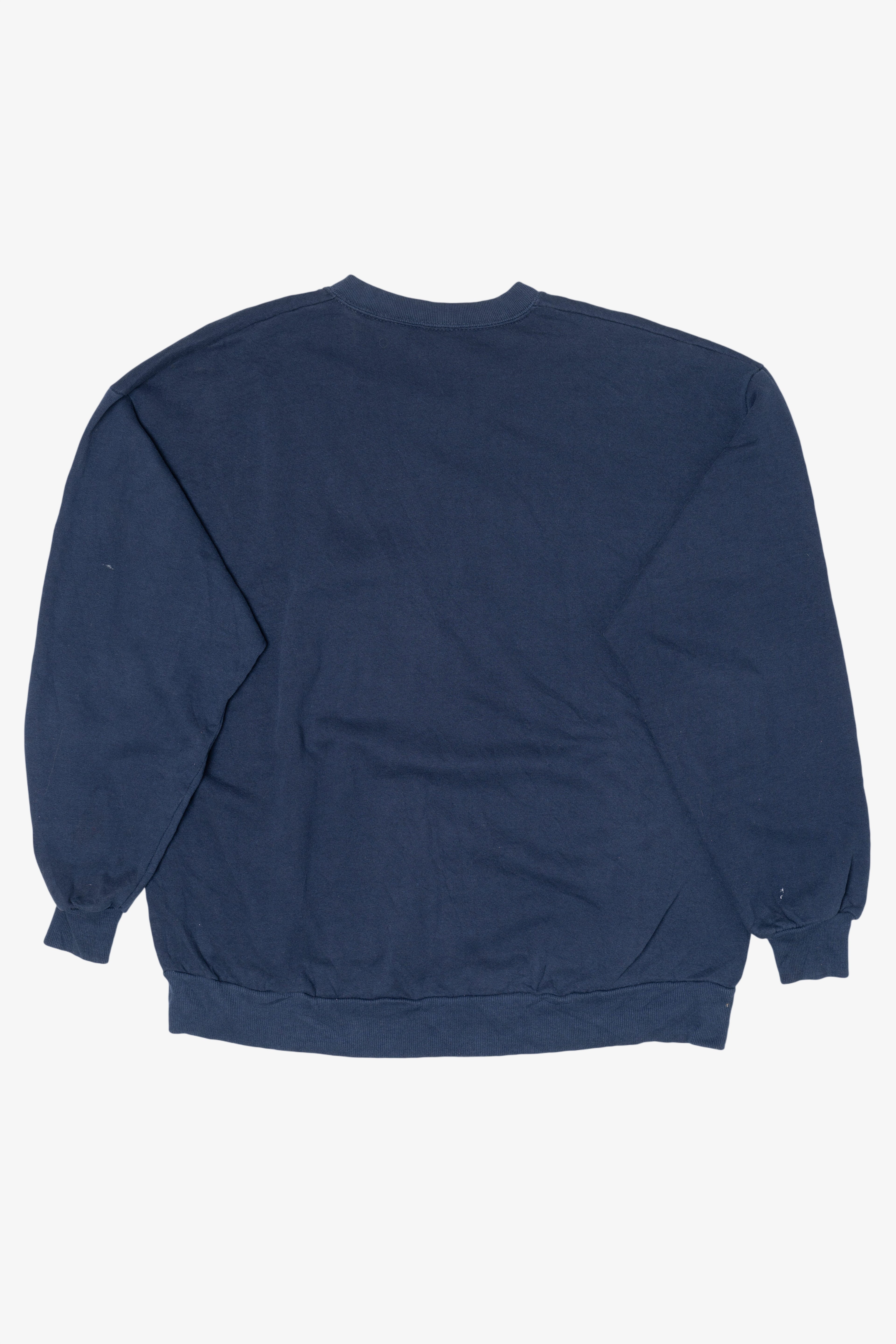 Vintage Winter Cabin Scene Sweatshirt (2000s)