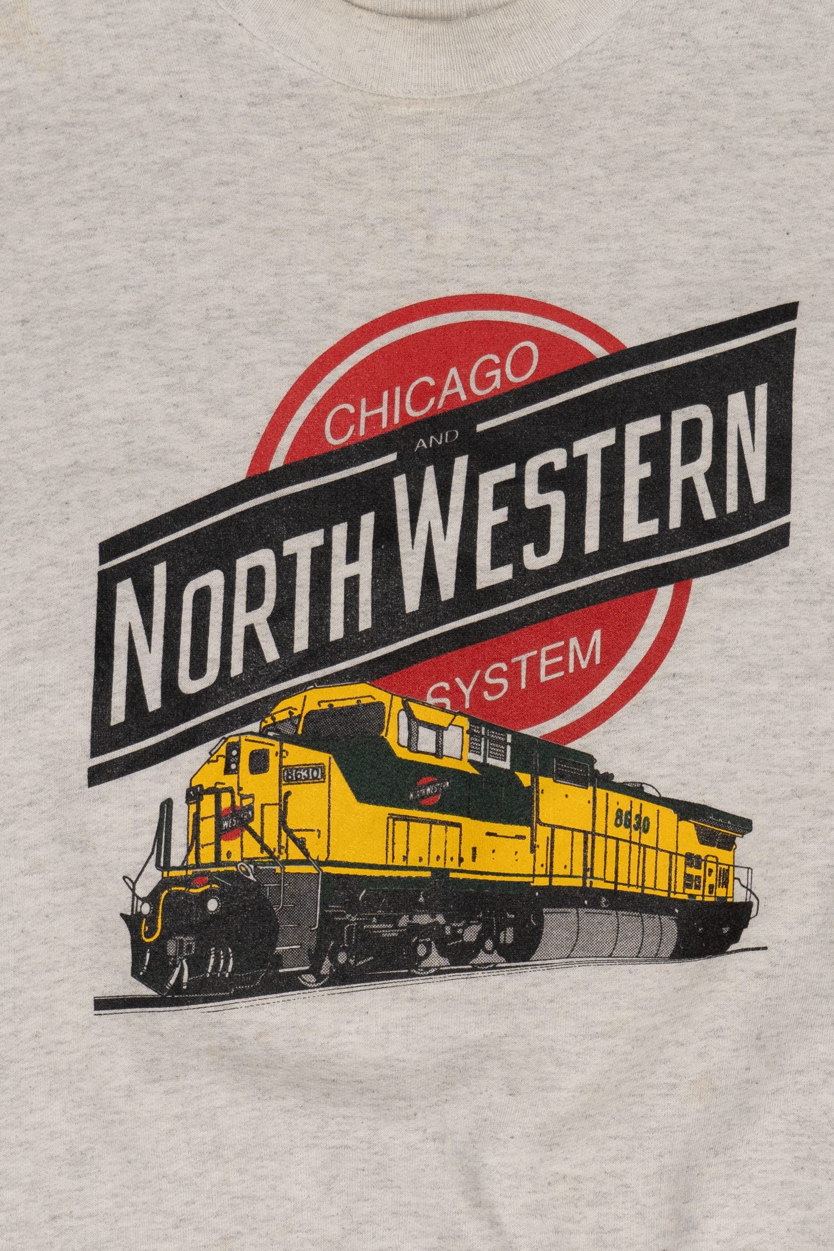 Vintage Chicago North Western System Train Sweatshirt (1990s)