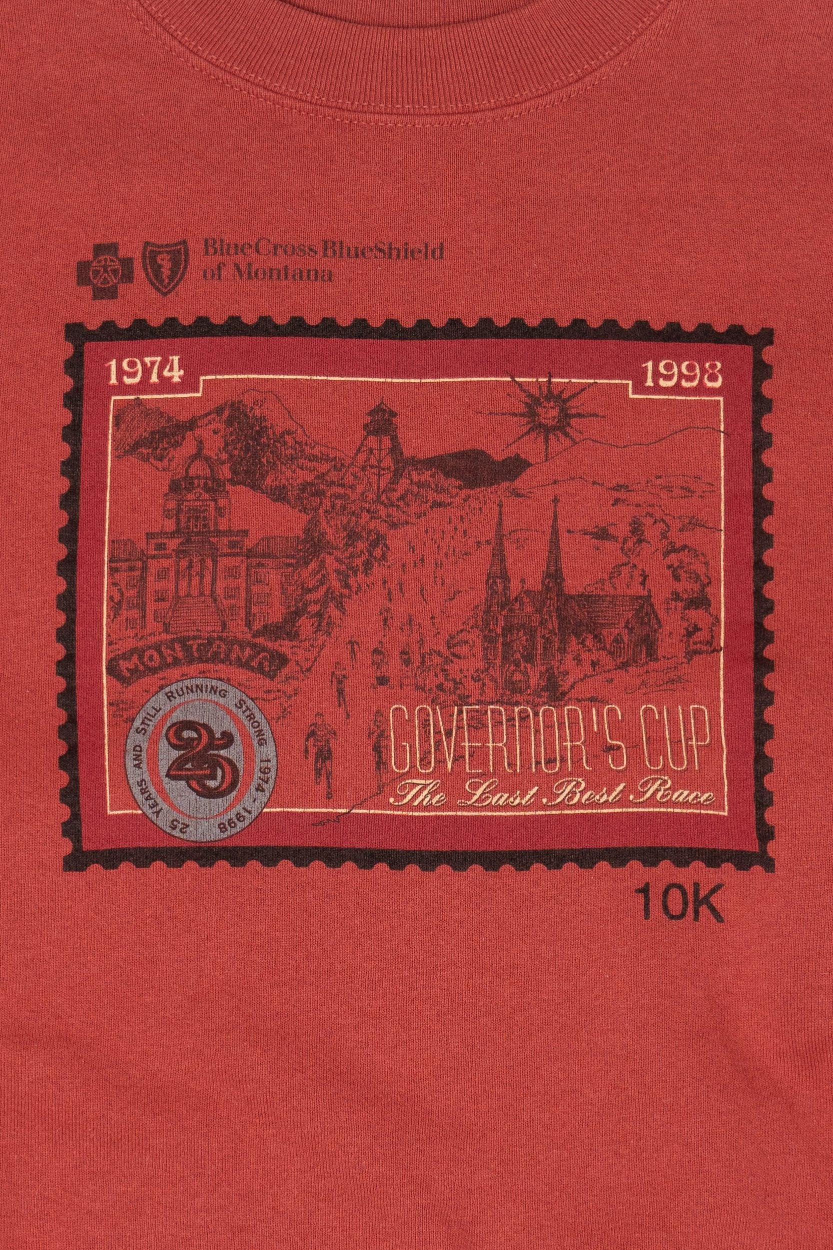 Vintage BlueCross BlueShield "Governor's Cup" Stamp Sweatshirt (1990s)