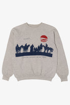 Vintage Texas Cowboys On Horses Sweatshirt (1990s)