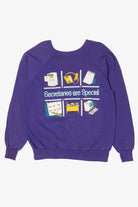 Vintage Secretaries Are Special Raglan Sweatshirt (1990s)