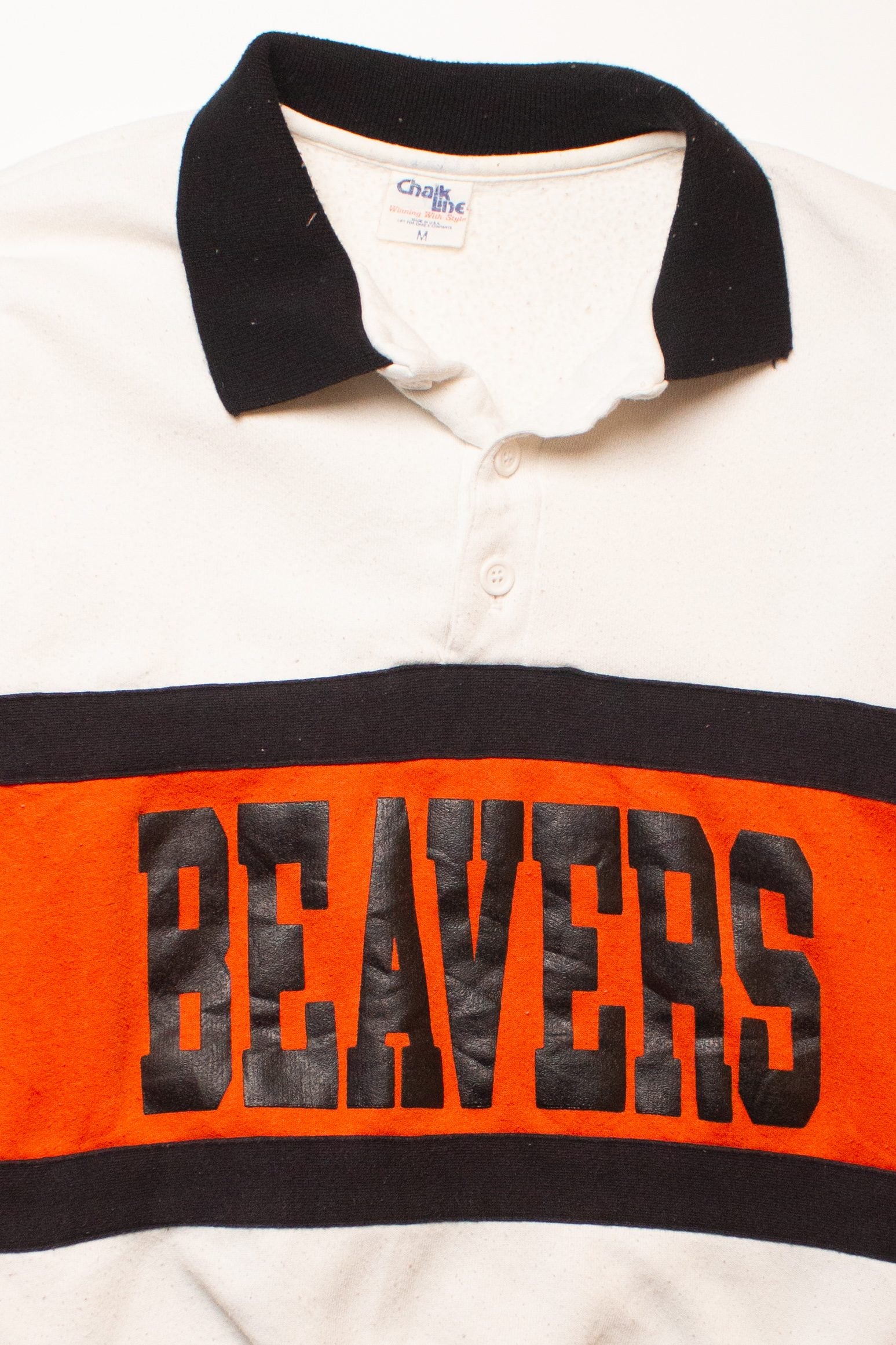 Vintage Beavers Polo Sweatshirt (1990s)