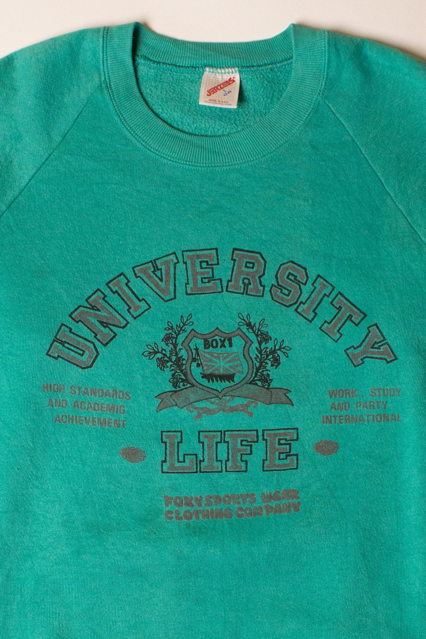 Vintage University Life Sweatshirt (1980s)