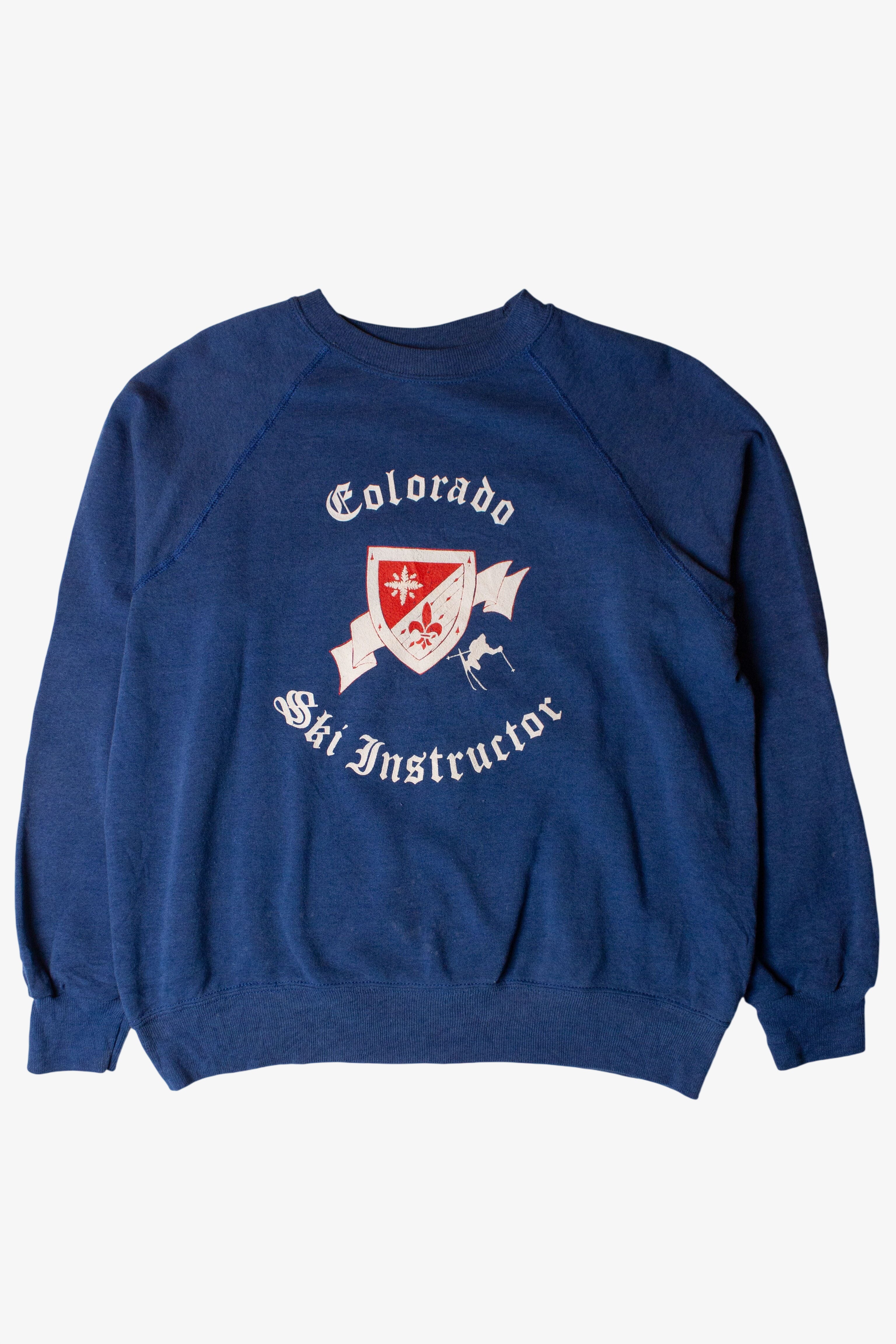 Vintage Colorado Ski Instructor Sweatshirt (1980s)