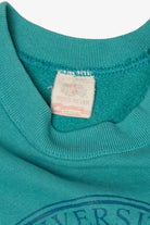 Vintage Turquoise Harvard University Raglan Sweatshirt (1990s)