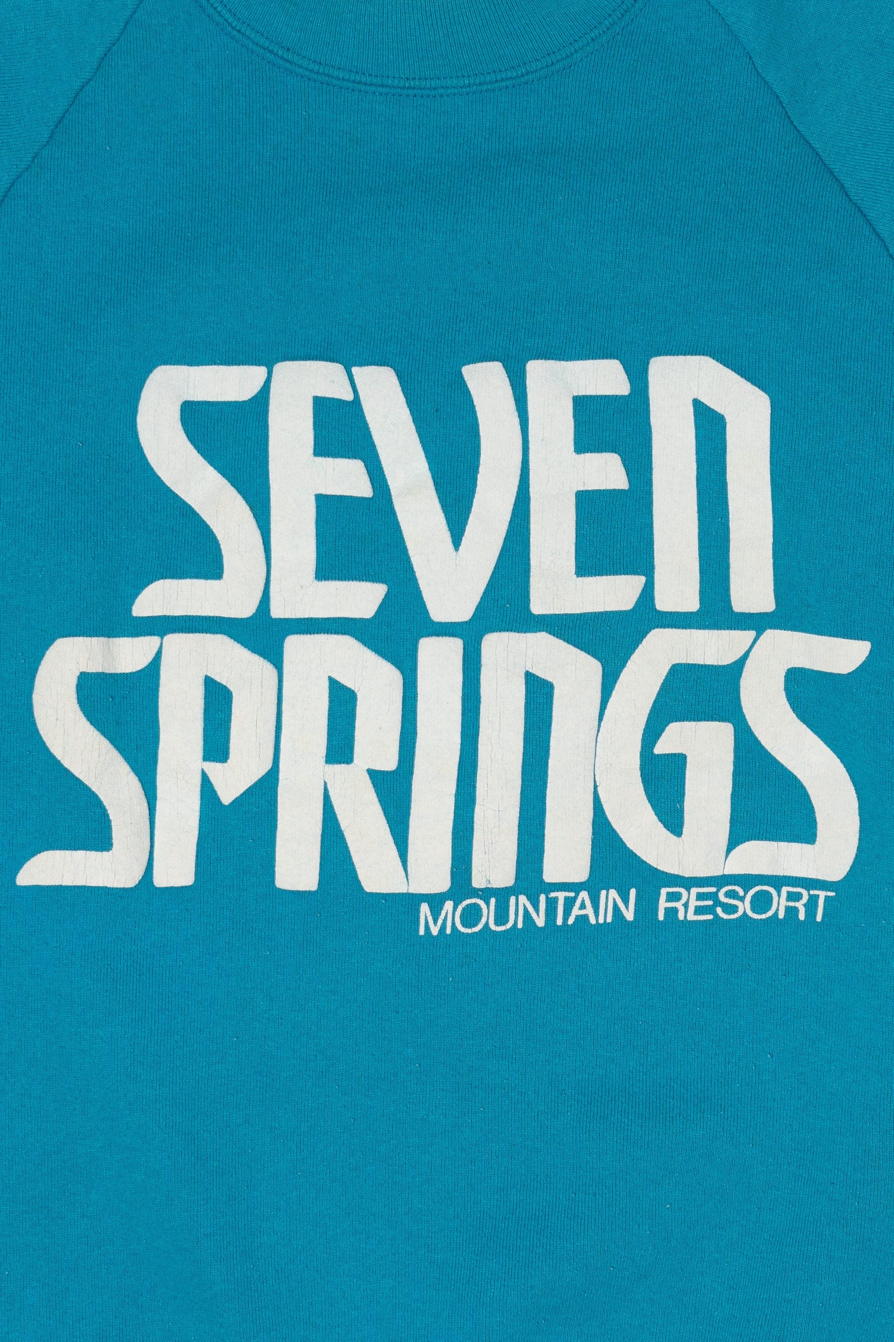 Vintage Seven Spring Mountain Resort Raglan Sweatshirt (1990s)
