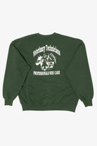Vintage Veterinary Technicians "Professionals Who Care" Sweatshirt (1990s)