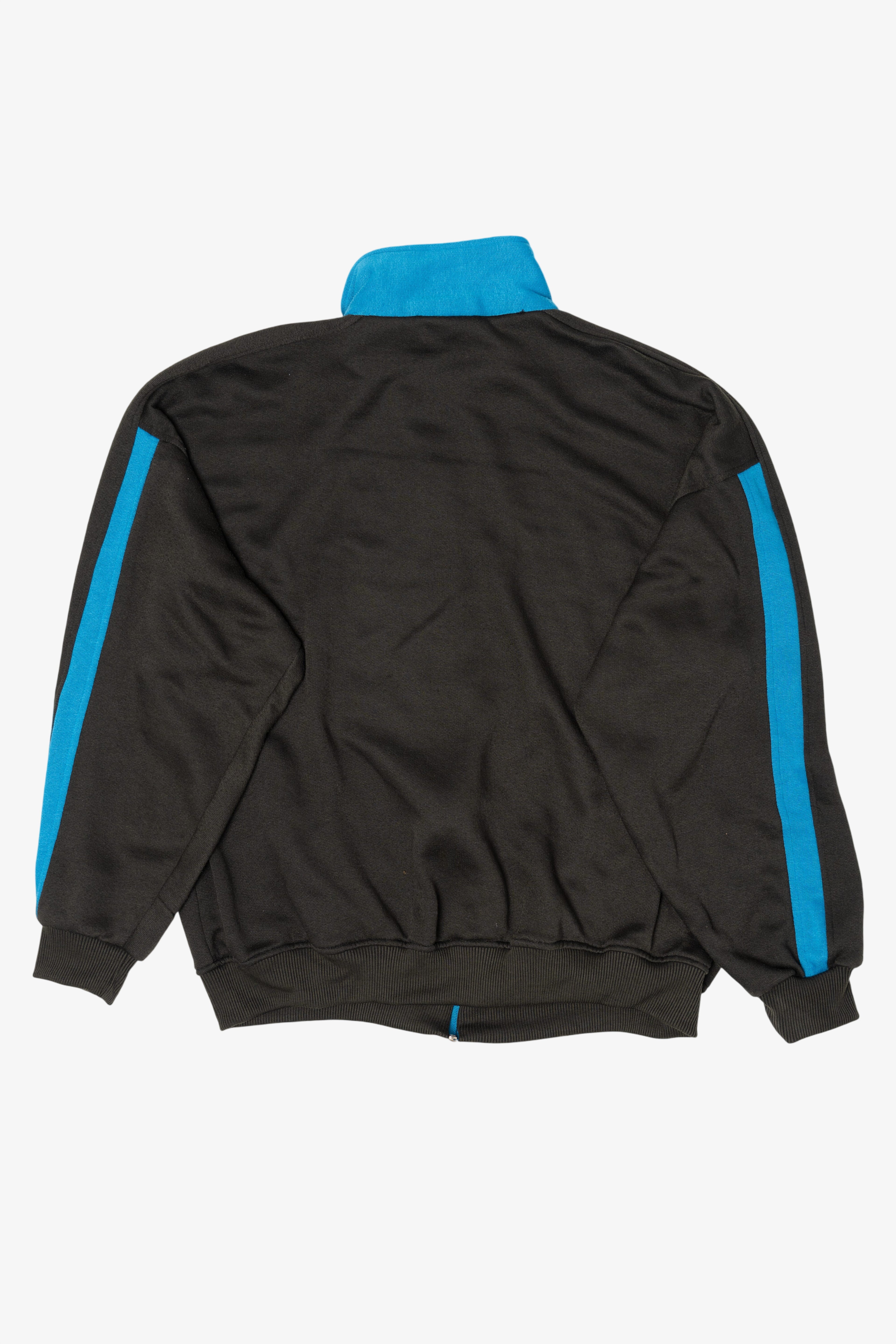 Vintage Full Zip Color Block Pony Sweatshirt (1990s)