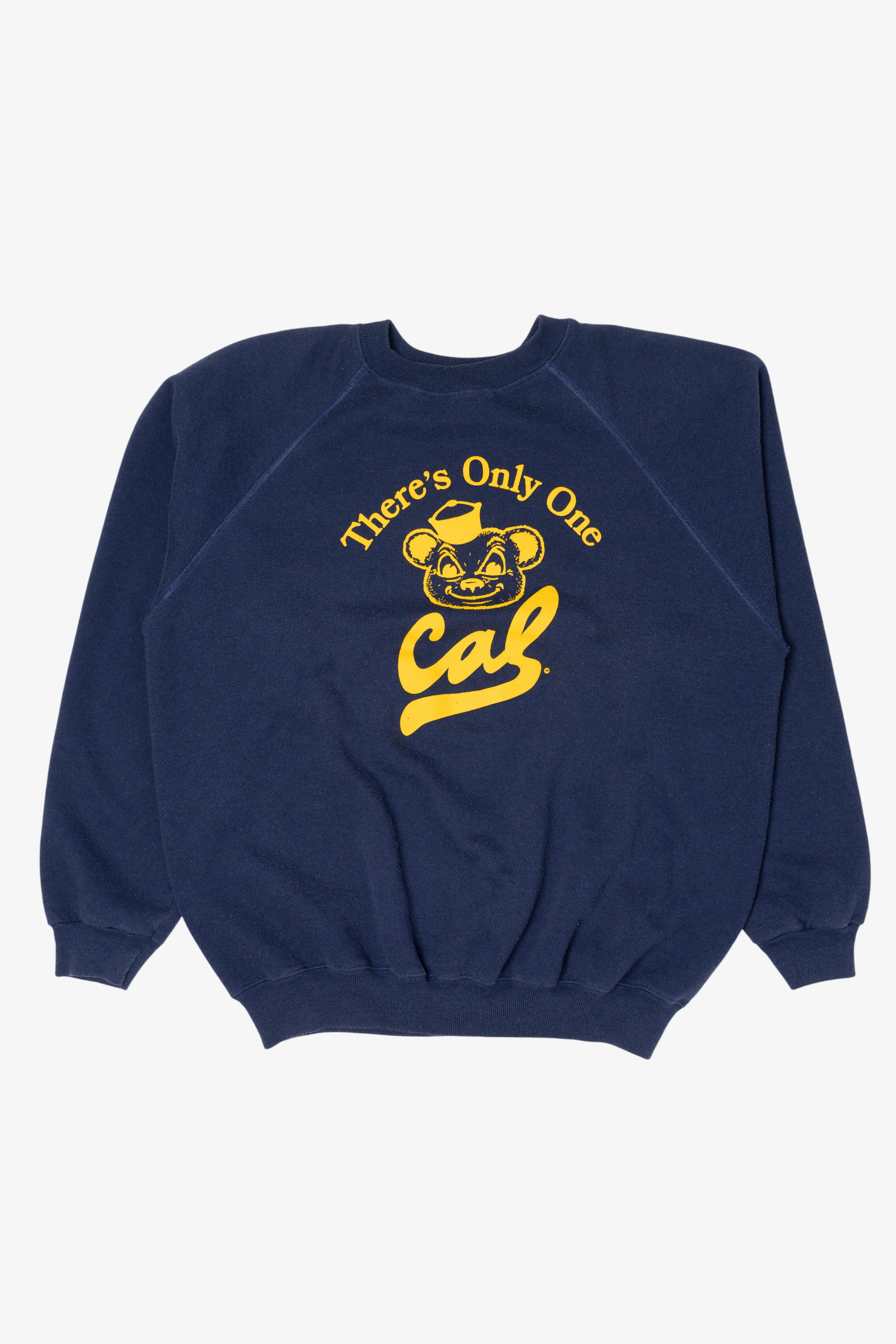 Vintage "There's Only One Cal ...And It's In Berkeley" Raglan Sweatshirt (1990s)