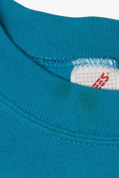 Vintage Embossed Horses Front/Back Sweatshirt (1990s)