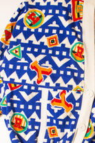 Vintage Athletic Stamps Cardigan Sweatshirt (1990s)