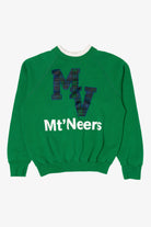 Vintage Green Mount Vernon Mt'Neers Raglan Sweatshirt (1990s)