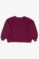 Vintage Burgundy Southwestern Geometric Sweatshirt (1990s)