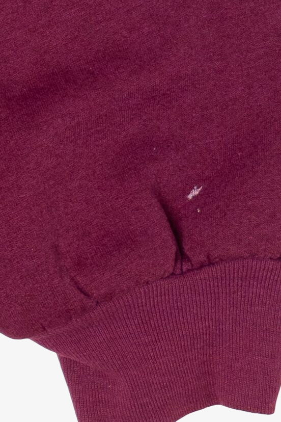 Vintage Burgundy Southwestern Geometric Sweatshirt (1990s)