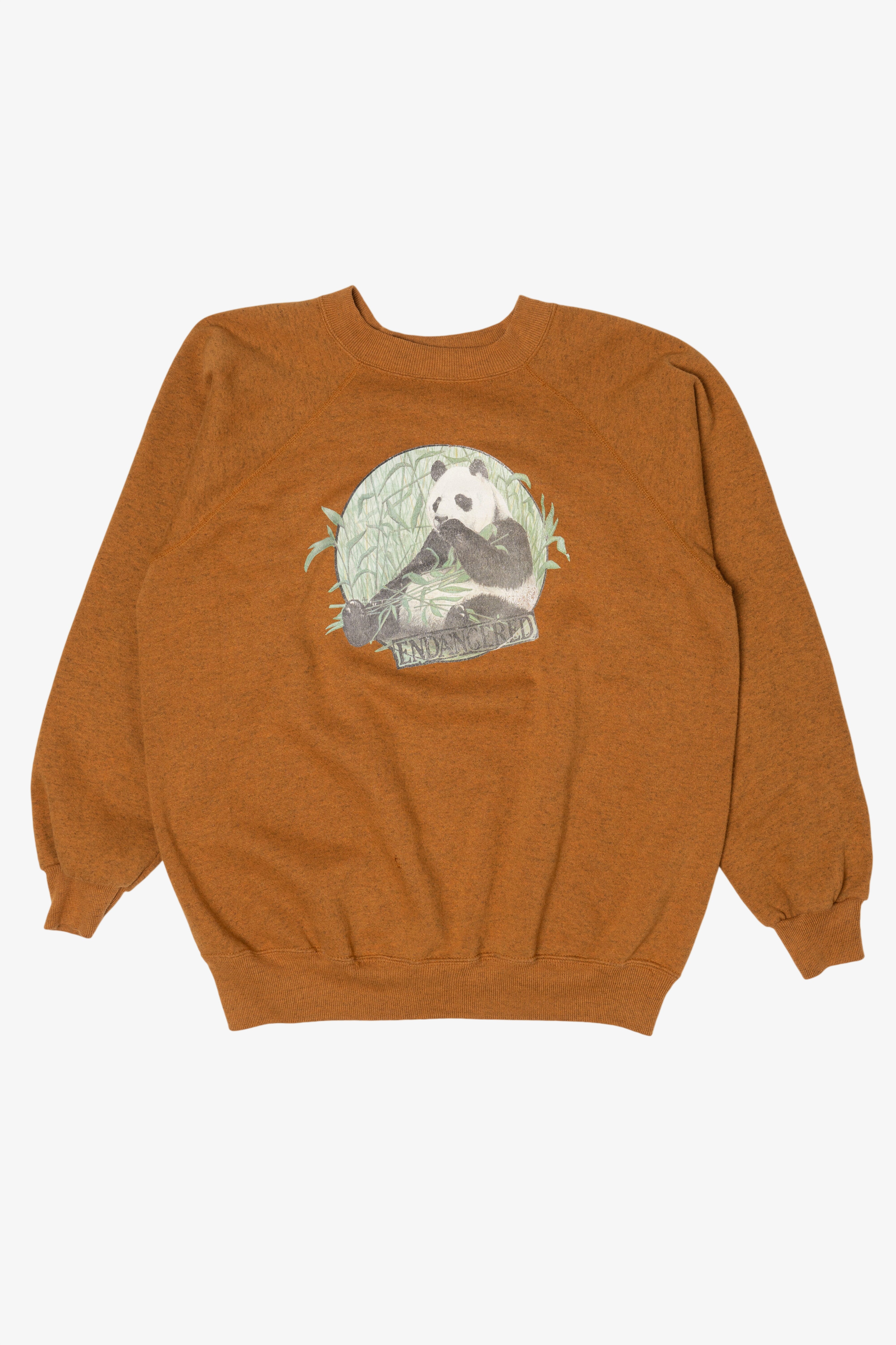 Vintage Panda Endangered Raglan Sweatshirt (1990s)