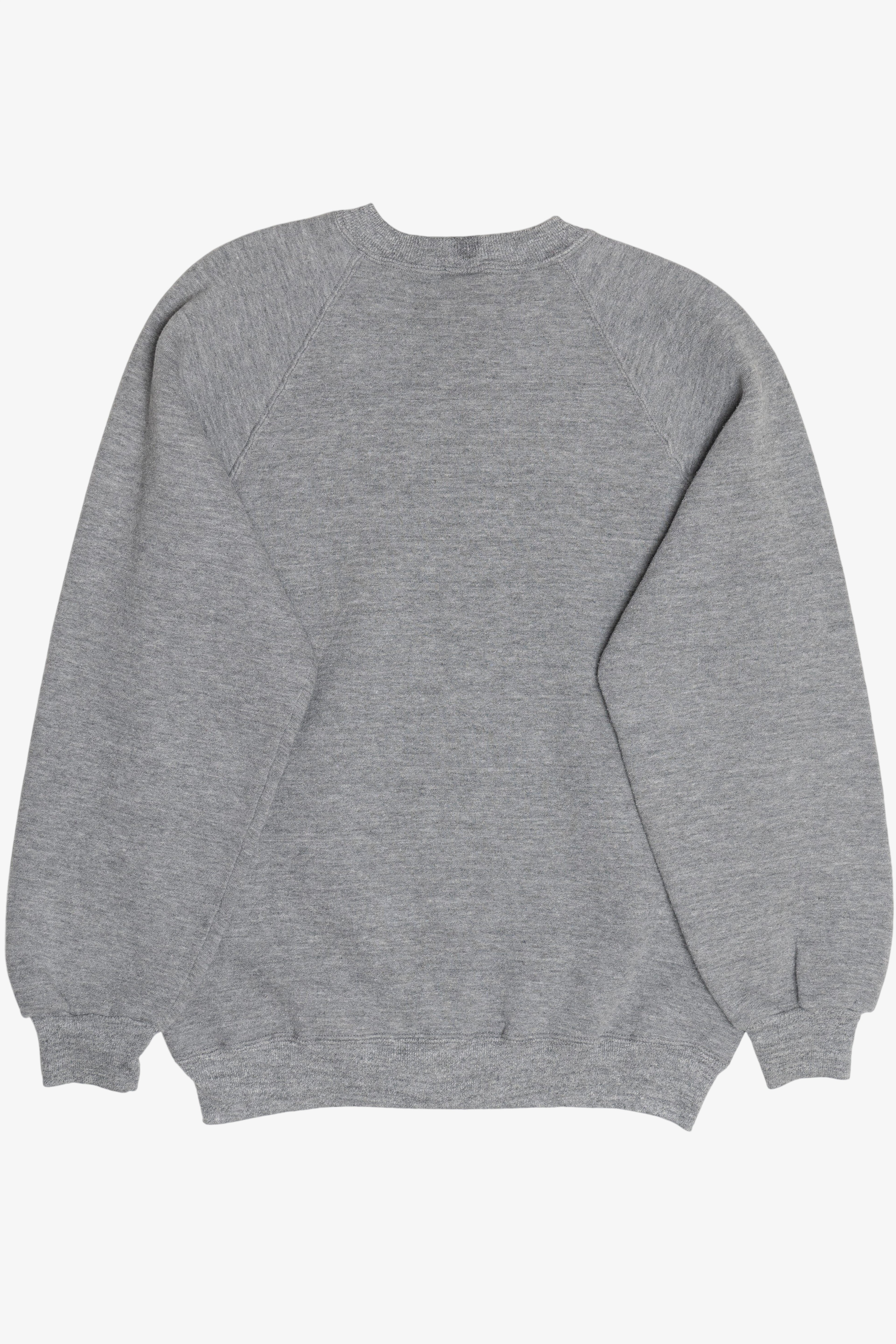 Vintage "USCG" US Coast Guard Super Weights Russell Raglan Sweatshirt (1980s)
