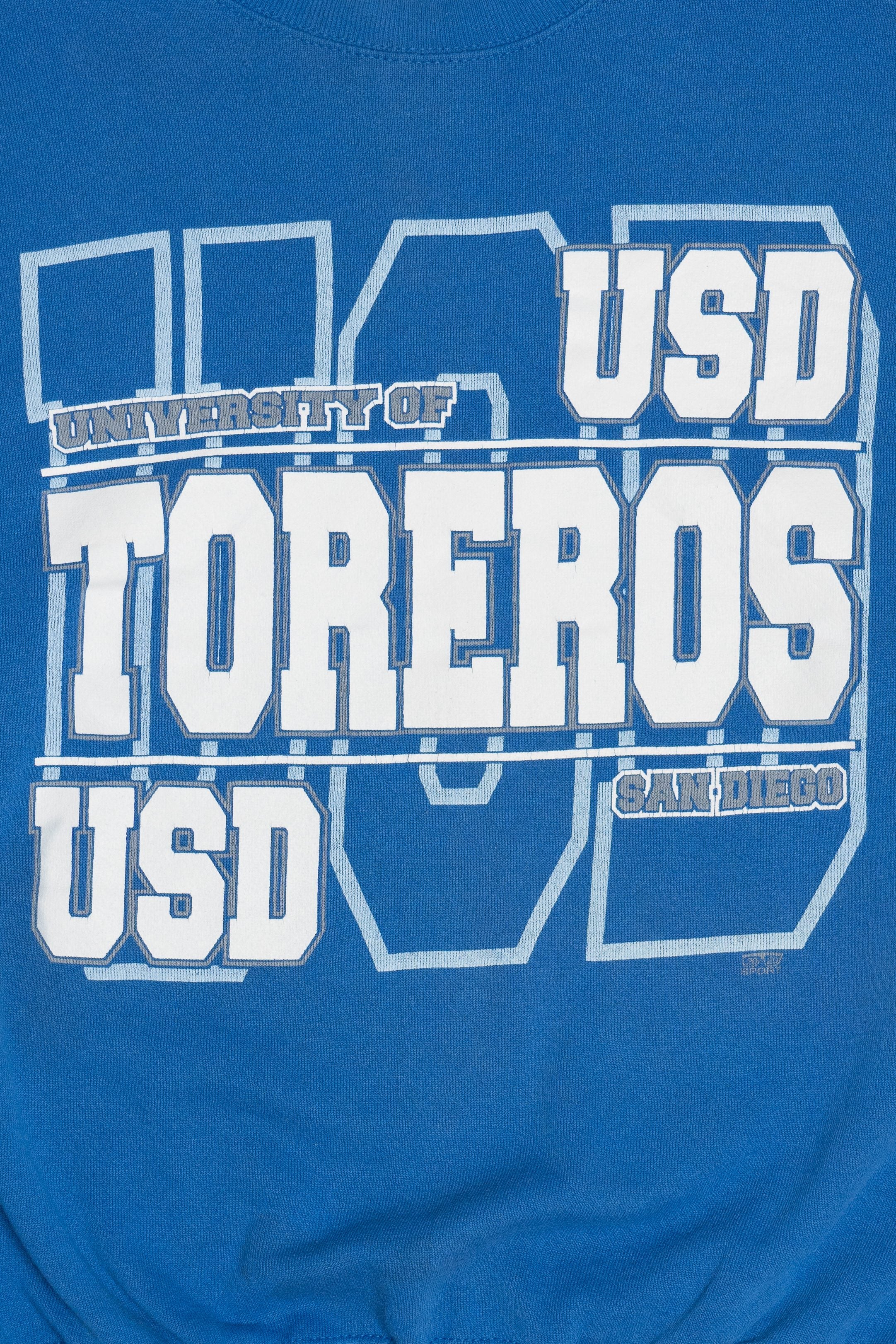 Vintage "USD Toreros" University Of San Diego Sweatshirt (1990s)