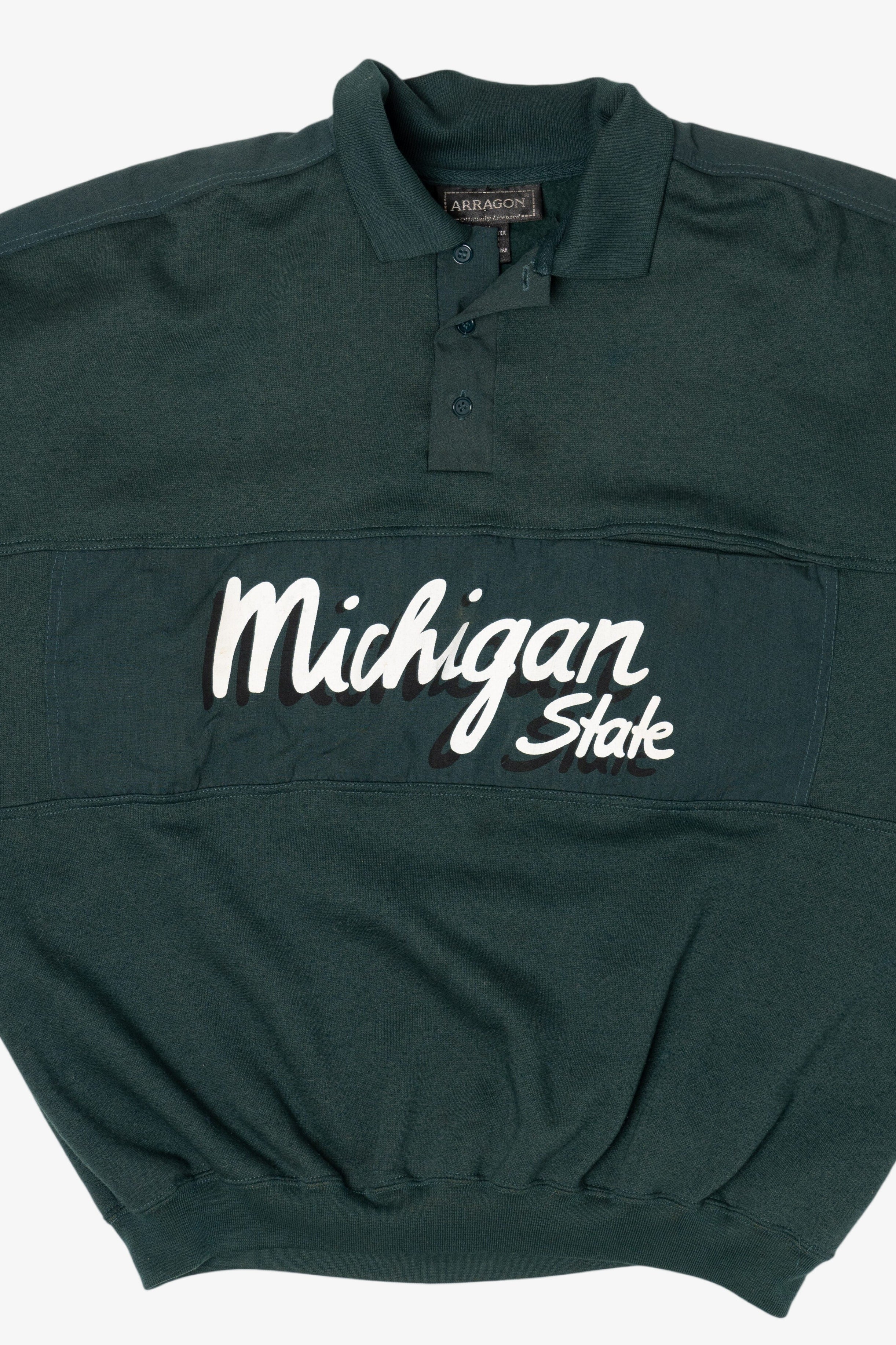 Vintage Michigan State Arragon Sweatshirt (1990s)