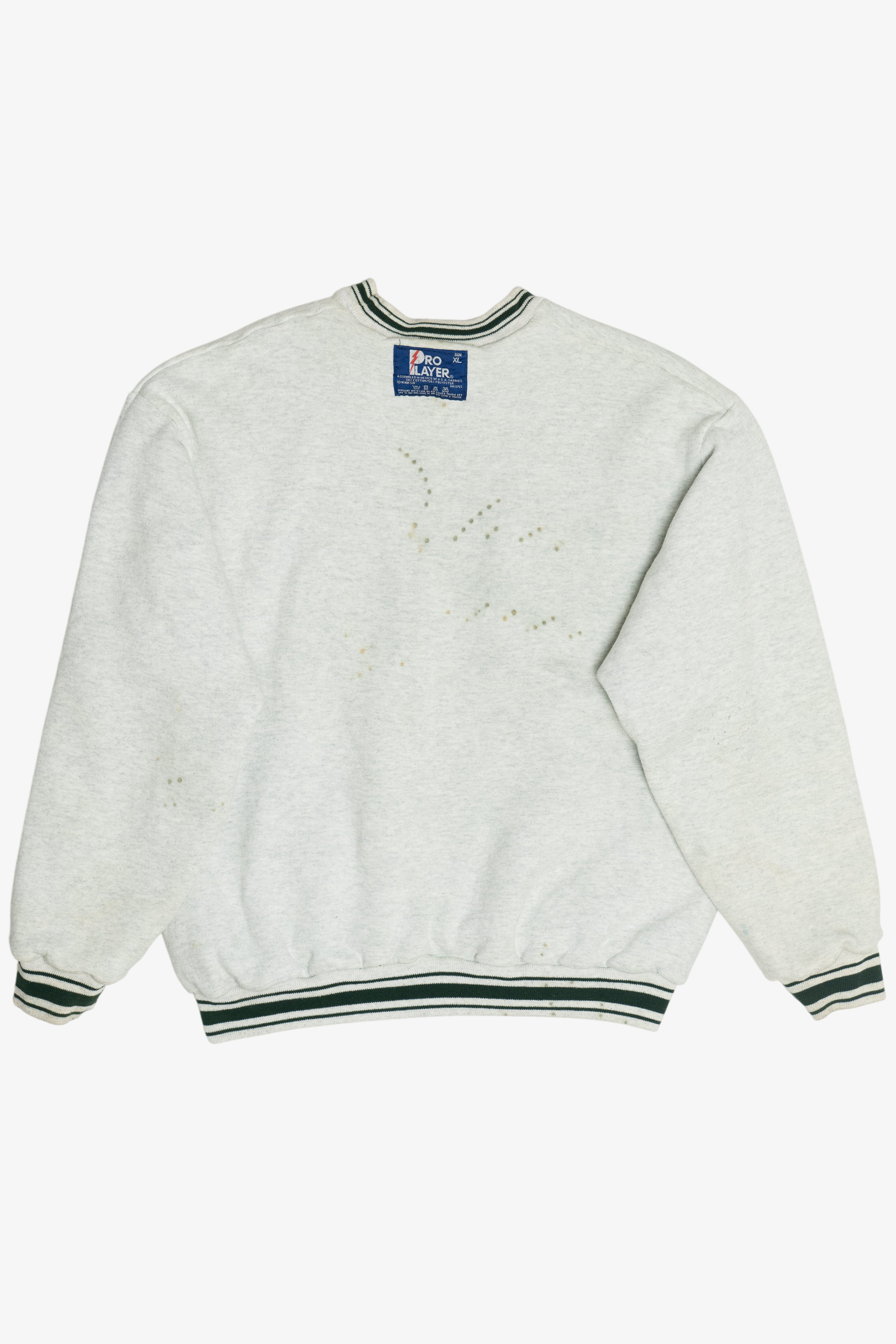 Vintage Green Bay Packers Reversible Double Thick Pro Player Sweatshirt (1990s)