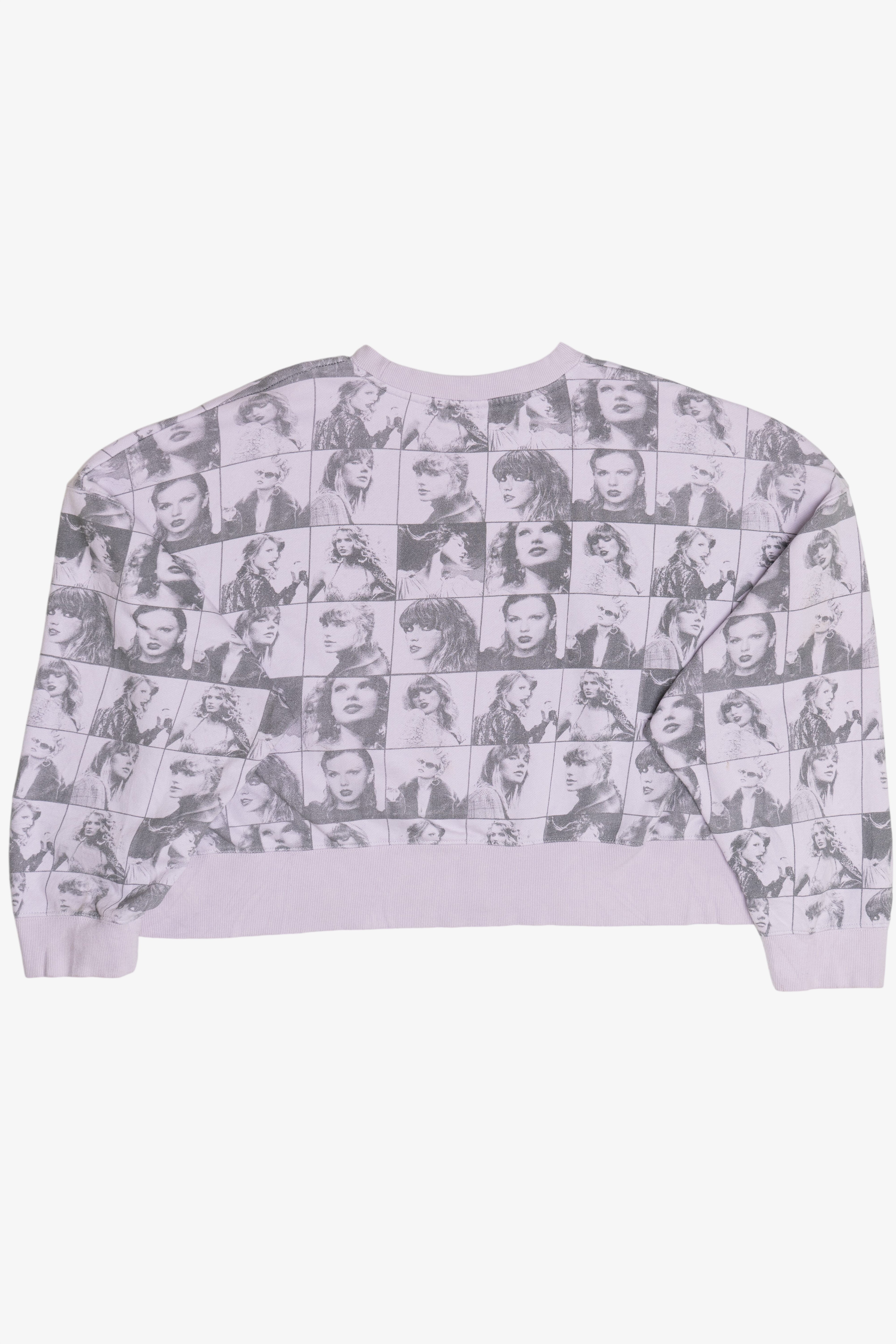Taylor Swift The Eras Tour All Over Print Cropped Sweatshirt (2020s)