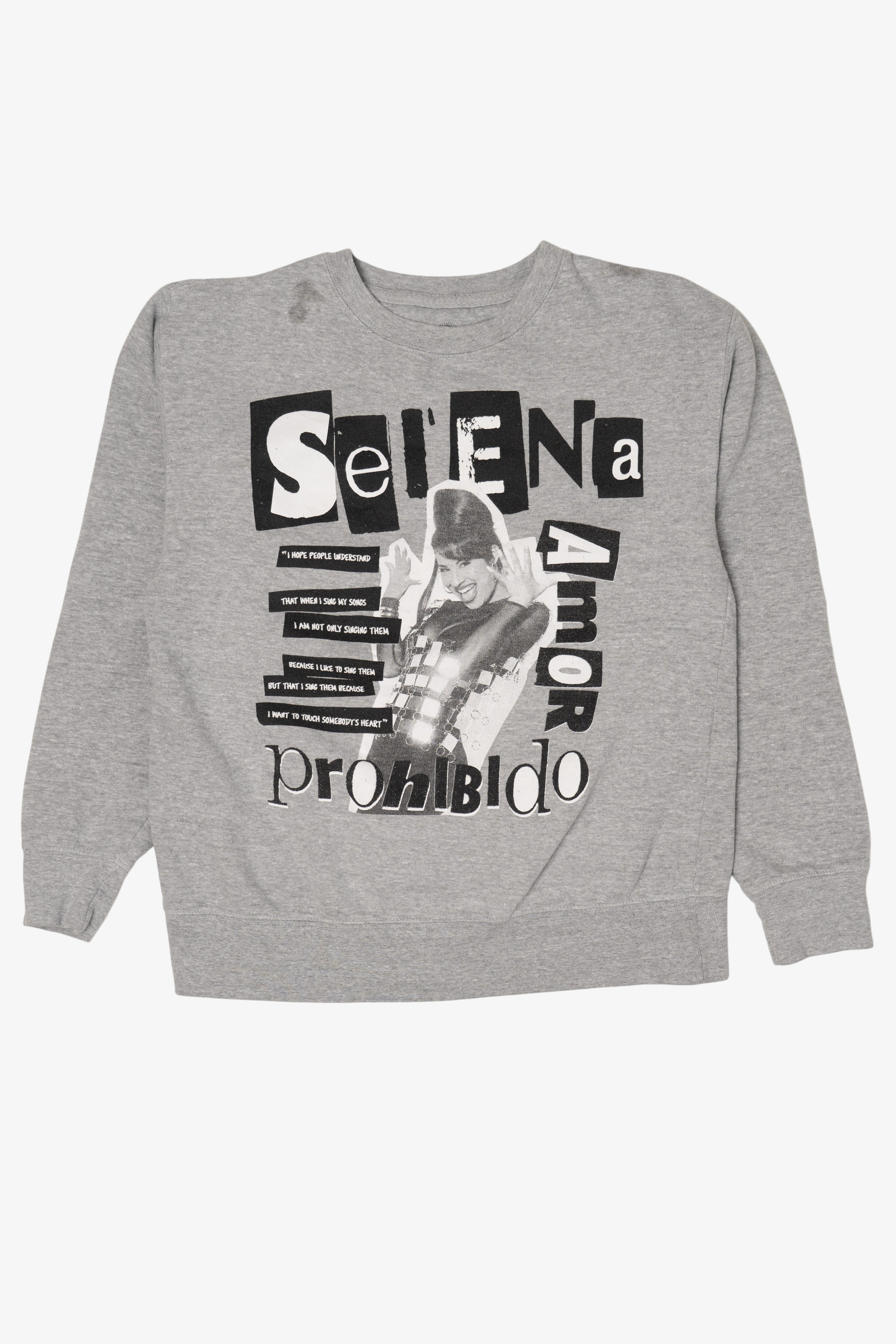 Gray Selena Amor Prohibido Sweatshirt (2020s)