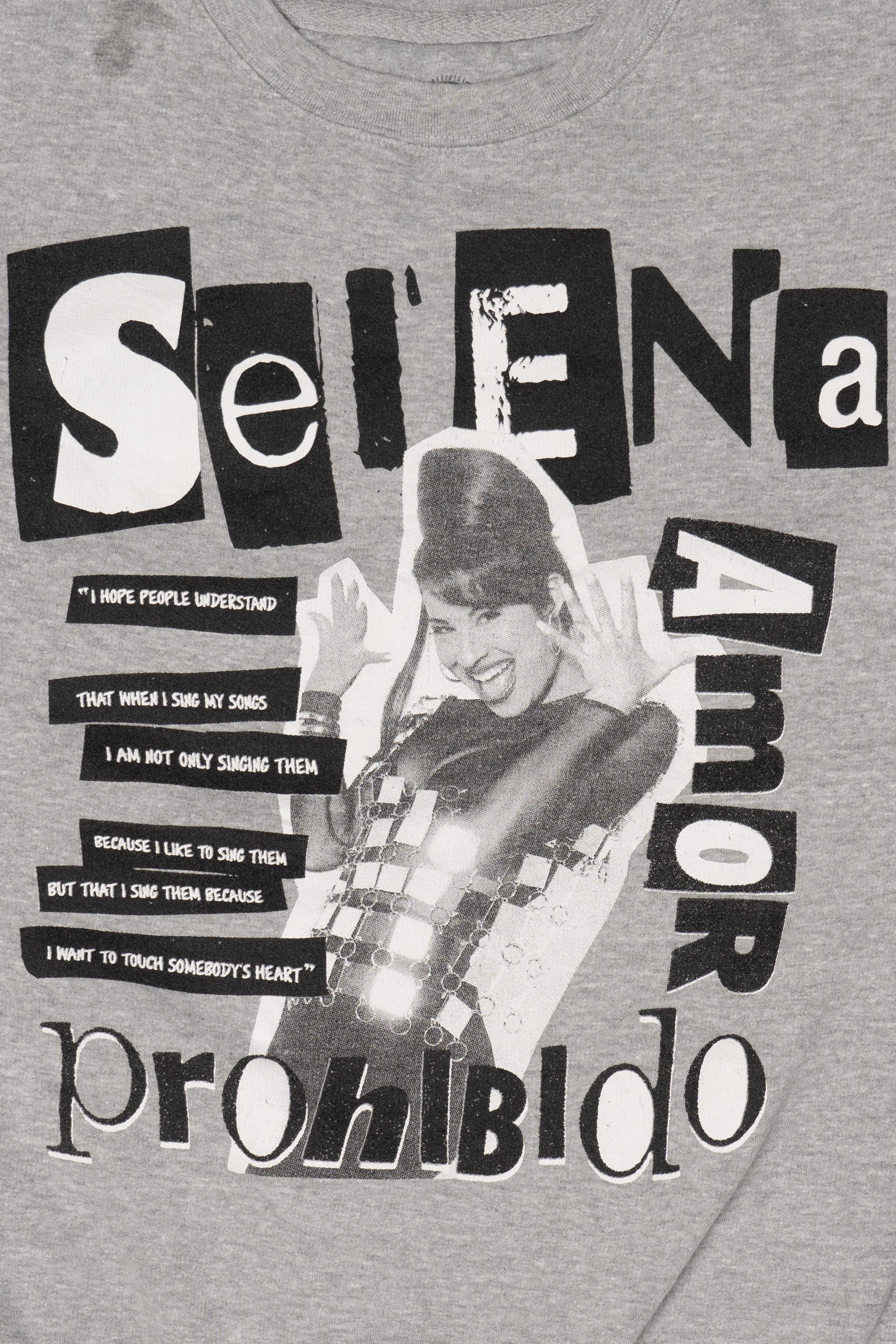 Gray Selena Amor Prohibido Sweatshirt (2020s)